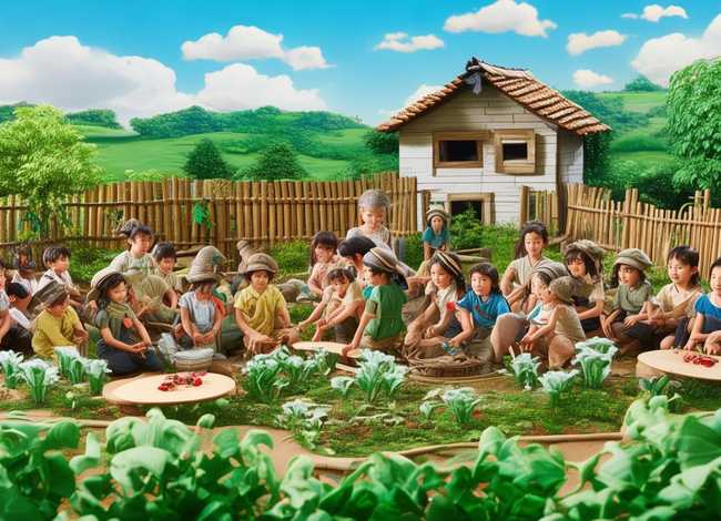 悯农儿童故事情景表演完整版 大班教案《悯农》