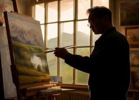 画家张大光画什么的 张大光的画值钱吗