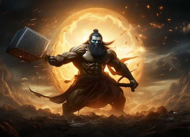 儿童故事盘古开天辟地电影（谁有盘古开天辟地的电影或者电视剧,介绍一下呗）