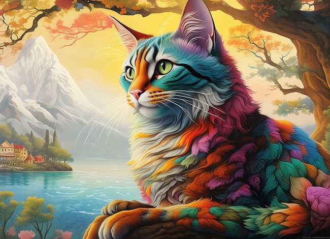 生命的故事绘本全文 - 绘本阅读生命的意义——读《活了100万次的猫》