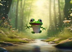 儿童故事小青蛙的故事 儿童睡前故事-勇敢的小青蛙