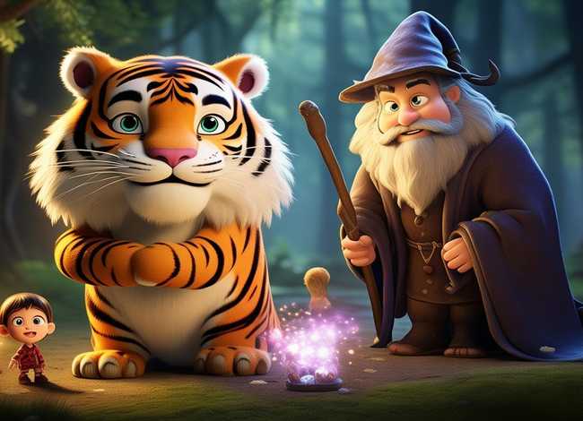 关于魔术的儿童故事 - 魔术老虎能变的魔术有多少种,它的主人究竟是何人 关于魔术的儿童故事 - 魔术老虎能变的魔术有多少种,它的主人究竟是何人