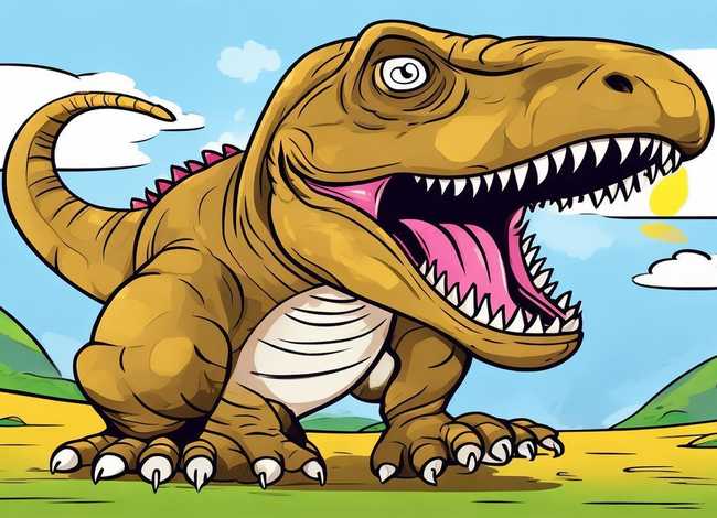 霸王龙儿童简笔画（霸王龙怎么画简单又好看）