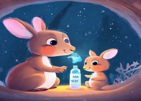 小袋鼠的故事儿童睡前文字 - 小孩在肚子里能做亲子鉴定吗