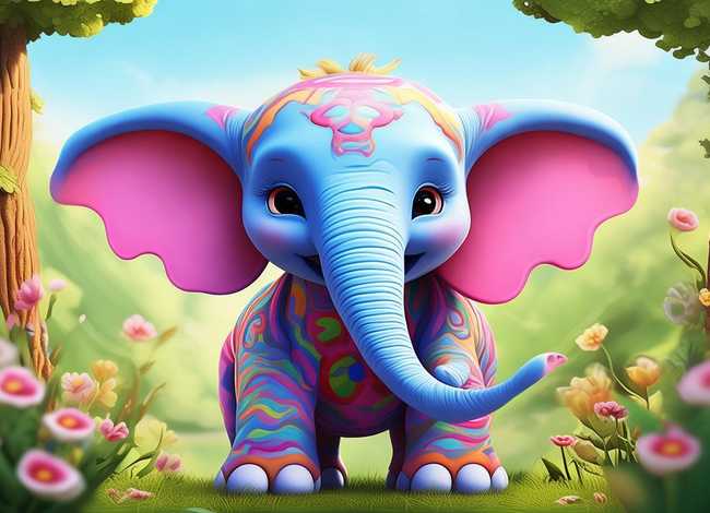 童话故事绘画作品大全；童话经典花格子大象艾玛系列作者简介