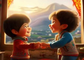 新疆民族团结儿童小故事，汉族领养少数民族孩子民族团结故事
