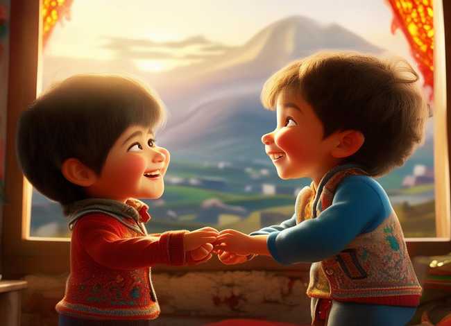 新疆民族团结儿童小故事，汉族领养少数民族孩子民族团结故事