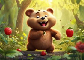 草莓故事大全完整版；小熊买草莓的故事