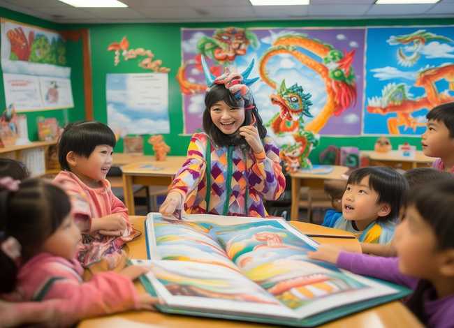 叶公好龙小朋友讲故事、叶公好龙成语故事要怎么上给二年级小朋友