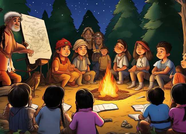 给小朋友讲印第安人的故事 不同民族的生活印第安人的故事打猎读后感