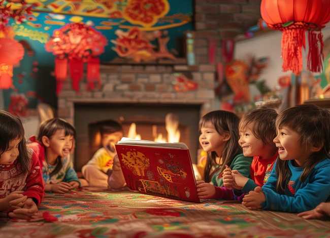 过新年的故事儿童版、小班《过新年》幼儿故事创编简短