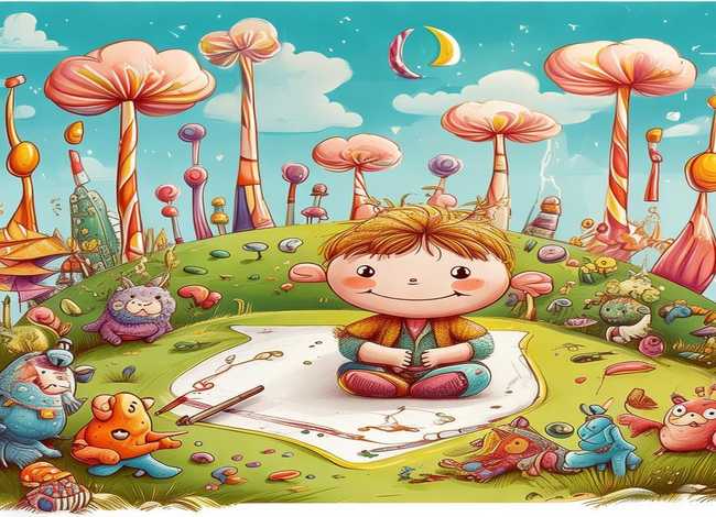 儿童插画故事绘本图片简单、童话故事插画图片-童话故事怎么画