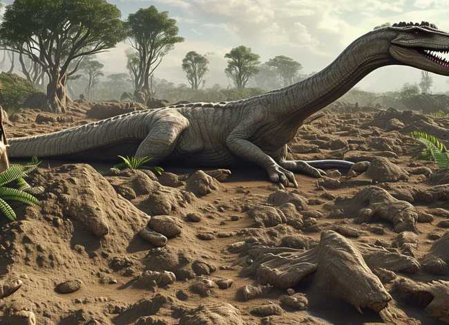 恐龙化石恐龙化石故事（恐龙的来历）