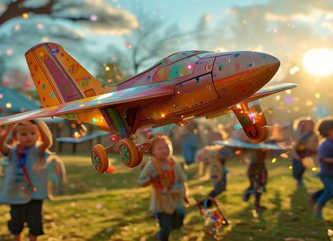 飞机小故事幼儿园、如付写一遍关于玩具飞机的童话故事