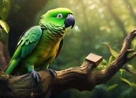 鹦鹉故事大全、民间故事-鹦鹉修行