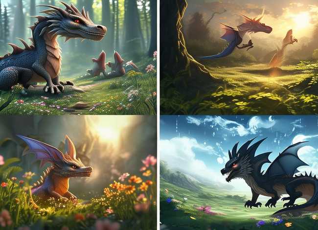 简单预言故事 关于龙的寓言故事,要4个,简单的