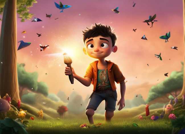 儿童文学神笔马良故事概述简短 神笔马良故事的主要内容