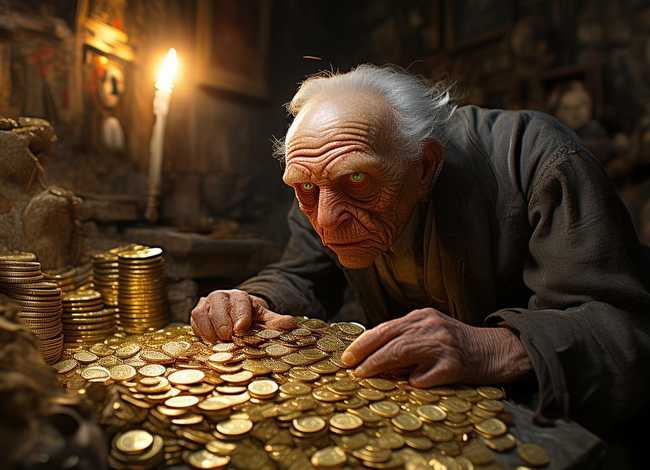 一个守财奴的故事、守财奴出自哪本寓言故事 一个守财奴的故事、守财奴出自哪本寓言故事