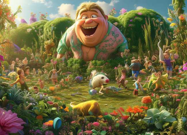 儿童益智故事书巨人的花园(四年级上册《巨人的花园》原文) 儿童益智故事书巨人的花园(四年级上册《巨人的花园》原文)