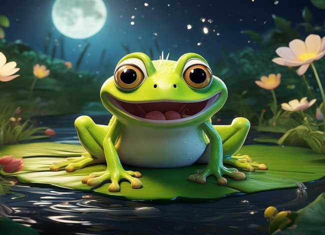 青蛙故事儿童睡前故事 - 小青蛙捉害虫睡前故事