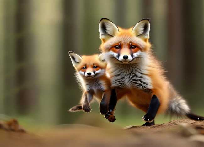 狐狸和妈妈的感人绘本故事视频（绘本故事之二——《阿秋和阿狐》）