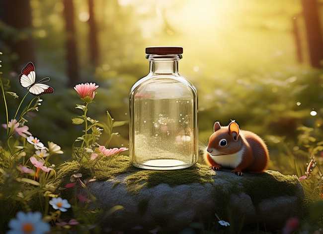 瓶子的故事 童话故事—一个空瓶子