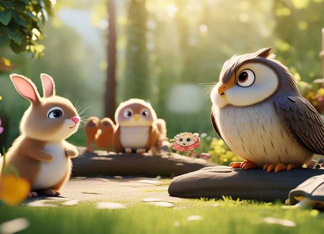 对话式幼儿小故事（动物对话故事）