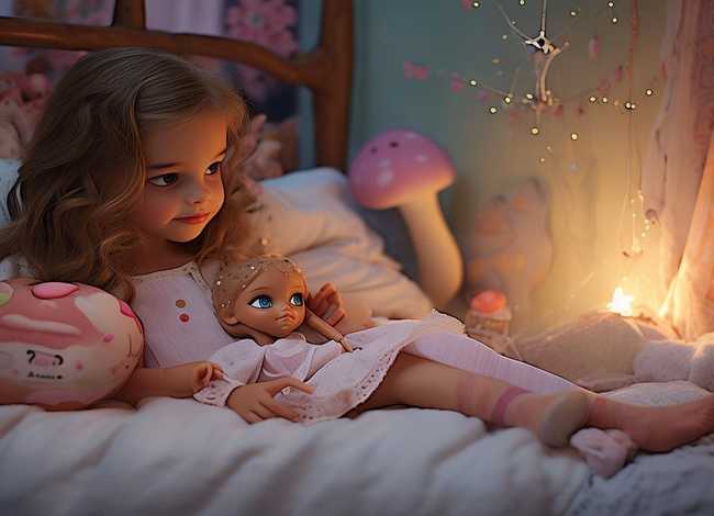 芭比娃娃故事睡前故事；小蘑菇的睡前故事