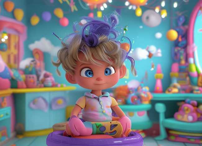 儿童剪头发故事，儿童童话故事《咔嚓咔嚓剪头发》