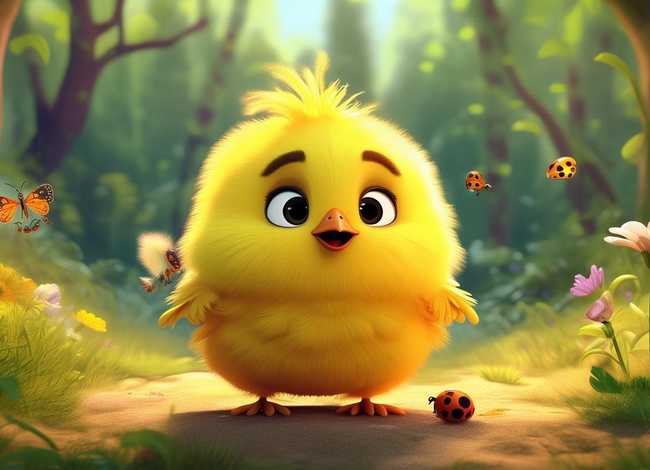 小鸡的儿童故事、虫爸讲故事-呆萌小鸡奇遇记 (四)