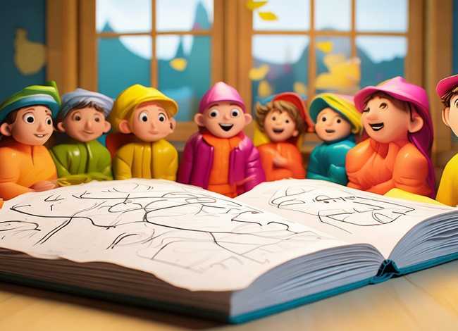 故事情节简笔画幼儿园 - 什么是简笔画中的情节和情景表现