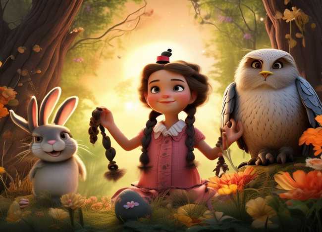 童话故事自编自演（写童话故事150个字左右）