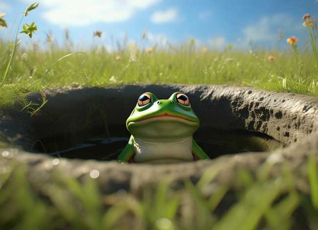 井底之蛙的寓言故事原文完整版；井底之蛙的寓言故事