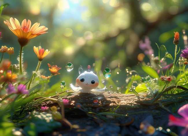 儿童注音绘本故事、儿童全商开发故事绘本-小露珠找朋友内容简介