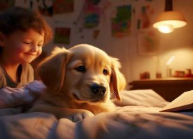 狗狗的故事儿童睡前文字 - 幼儿园中班睡前童话故事