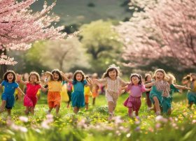 春天的故事幼儿故事 幼儿舞蹈春天的故事