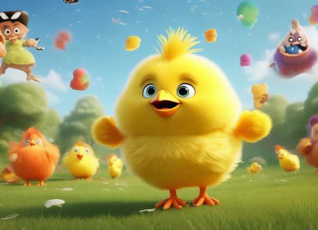 播放小鸡的故事,说大话的小鸡童话故事 播放小鸡的故事,说大话的小鸡童话故事
