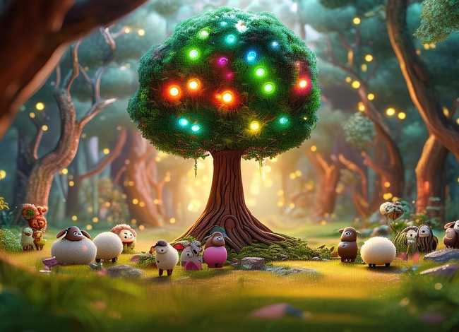 儿童动画许愿树故事；喜羊羊、懒羊羊、美羊羊等的父母们什么时候会出现呢