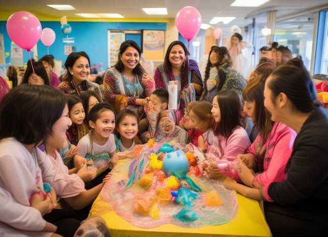 给留守儿童的绘本、大辛寨子社区-妇联携手女企协,庆生关爱小候鸟