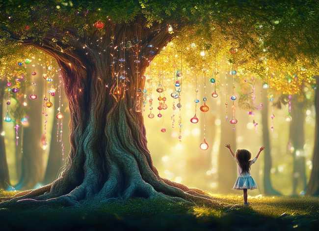 许愿树 故事（围绕“许愿树”写一个童话故事）