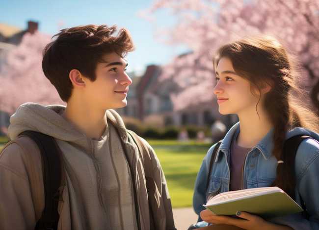 超短校园爱情故事 200字，超短爱情故事精选