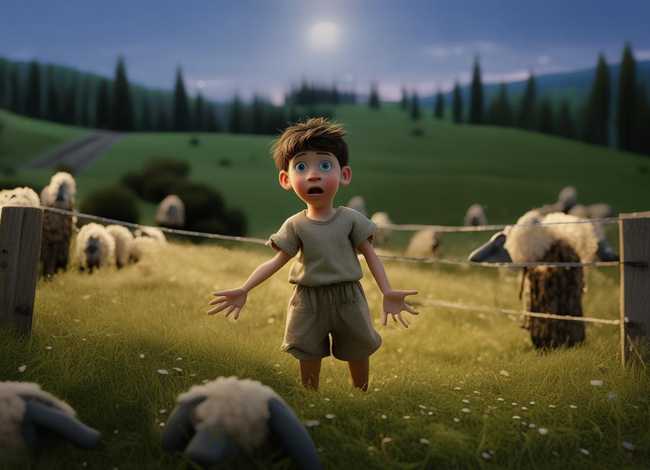 儿童版狼来了的故事 儿童睡前故事—《狼来了》 儿童版狼来了的故事 儿童睡前故事—《狼来了》