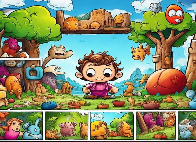 儿童漫画小故事带图、漫画里的教育小故事!!!