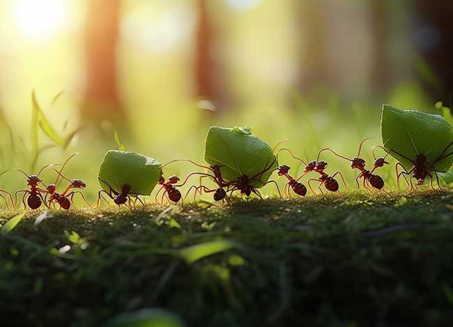 蚂蚁搬家的故事完整版，动漫儿童睡前故事蚂蚁搬家