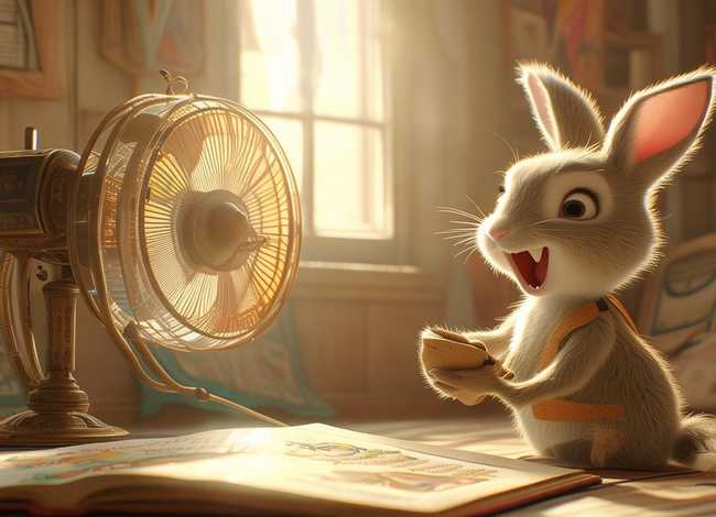 风扇的故事作文 - 写《小兔电风扇》的作文怎么写