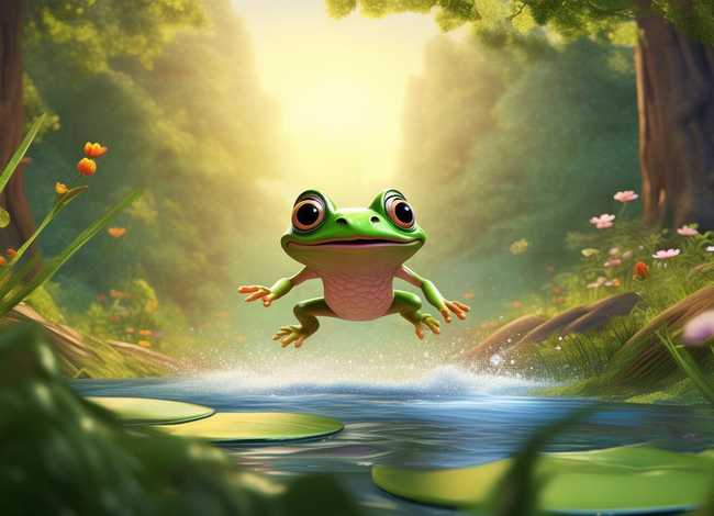 勇敢的小青蛙儿童故事 三分钟简短童话小故事精选