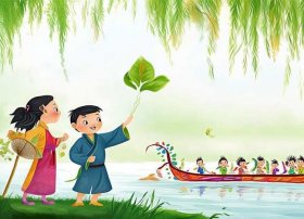 屈原投江的故事儿童版；端午节的故事儿童版