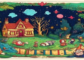 带图英语小故事 英语小故事手抄报资料