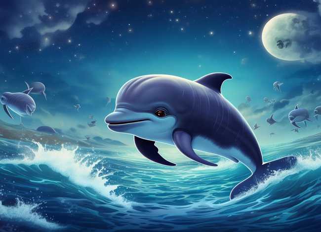 海豚的故事儿童在线听 睡前小故事 001 小海豚