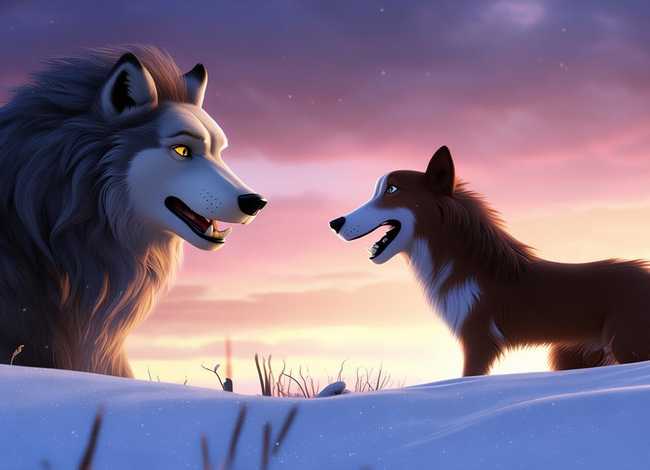 狼心狗肺的故事动画片 - 狼心狗肺成语故事